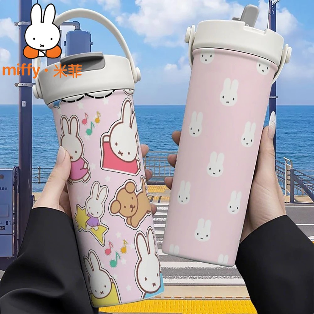 Coffee Tea Flask - Termo Portátil Miffy Rabbit con Doble