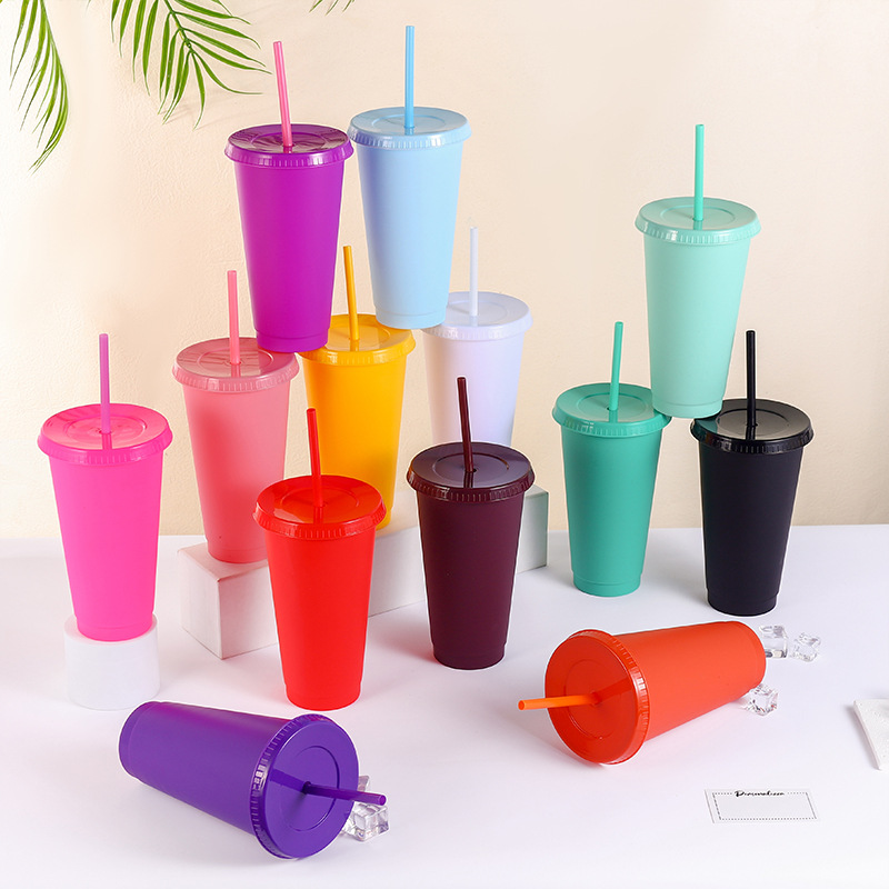 Coffee Tea Tumbler - Vaso de plástico reutilizable con acabado
