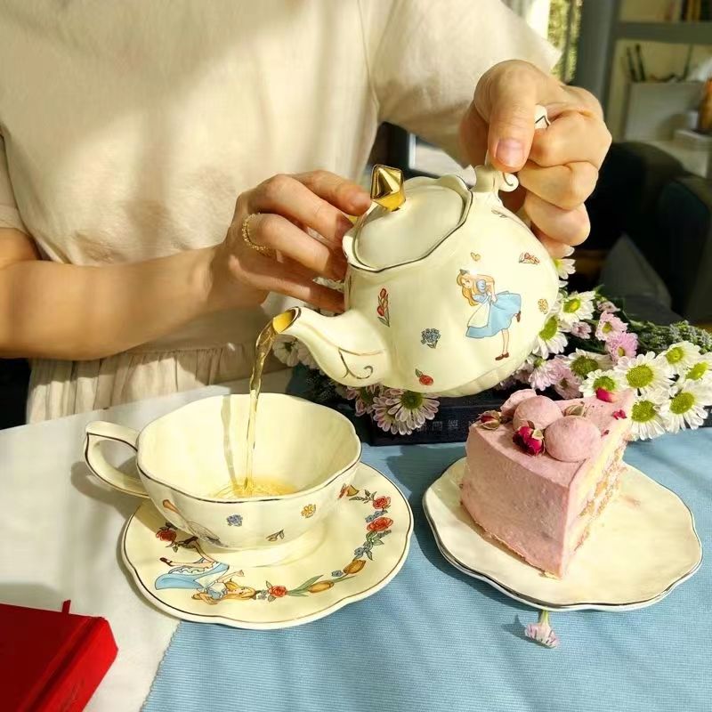 Tea Coffee Pot Set - Juego de Té y Café de