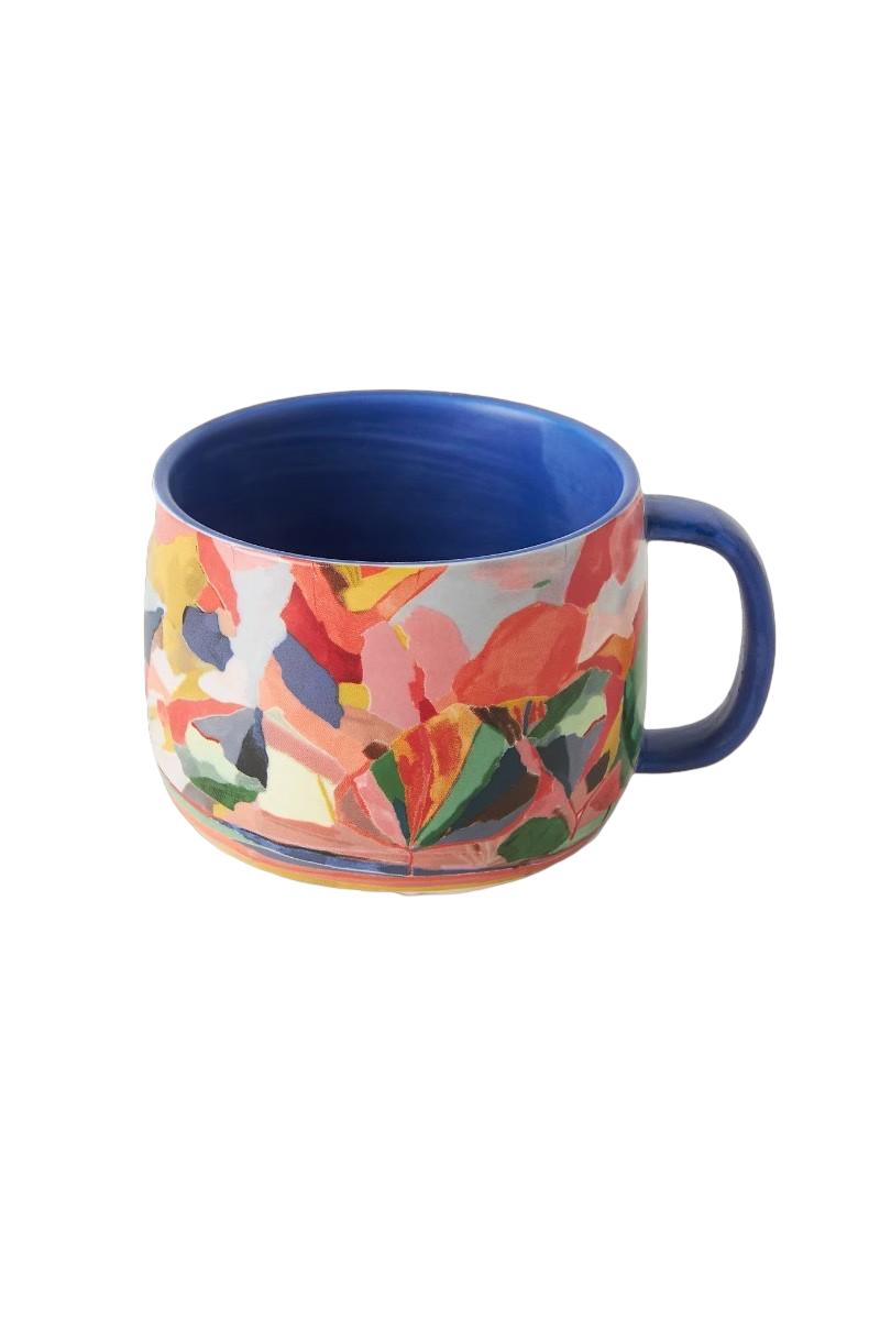 Best Tea Coffee - Taza de cerámica con pintura al