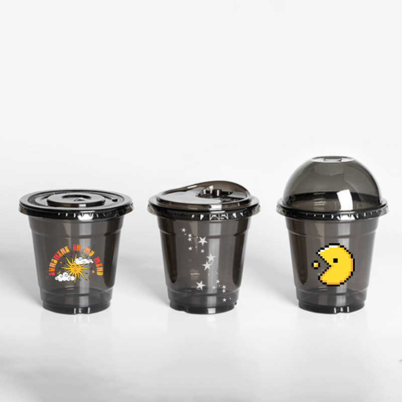 Coffee Tea Day - Tazas de café transparentes desechables con