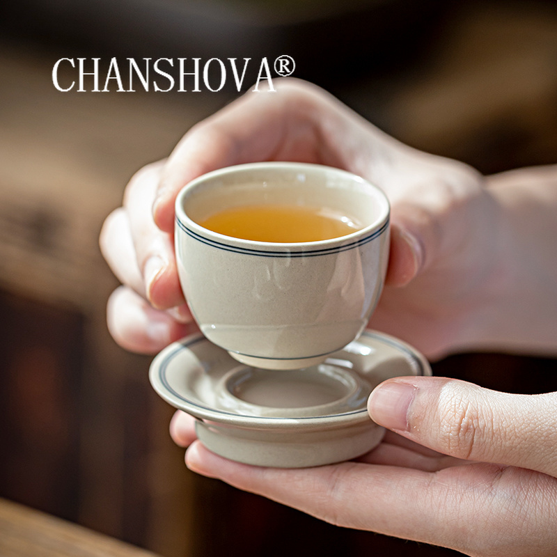 Tea Coffee Pot Set - CHANSHOVA-Juego de tazas y platillos de