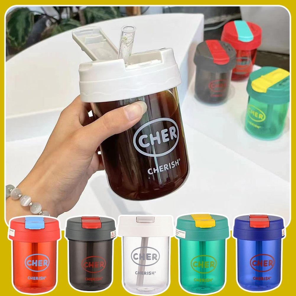 Coffee Tea Flask - Mini botella de agua con pajita