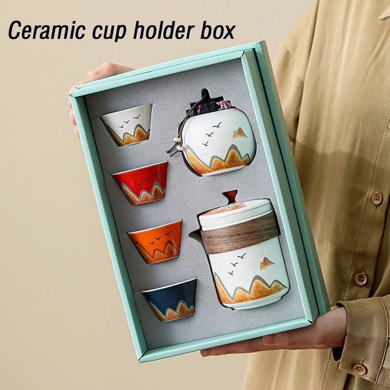 Tea Coffee Pot Set - Caja de regalo, taza de té