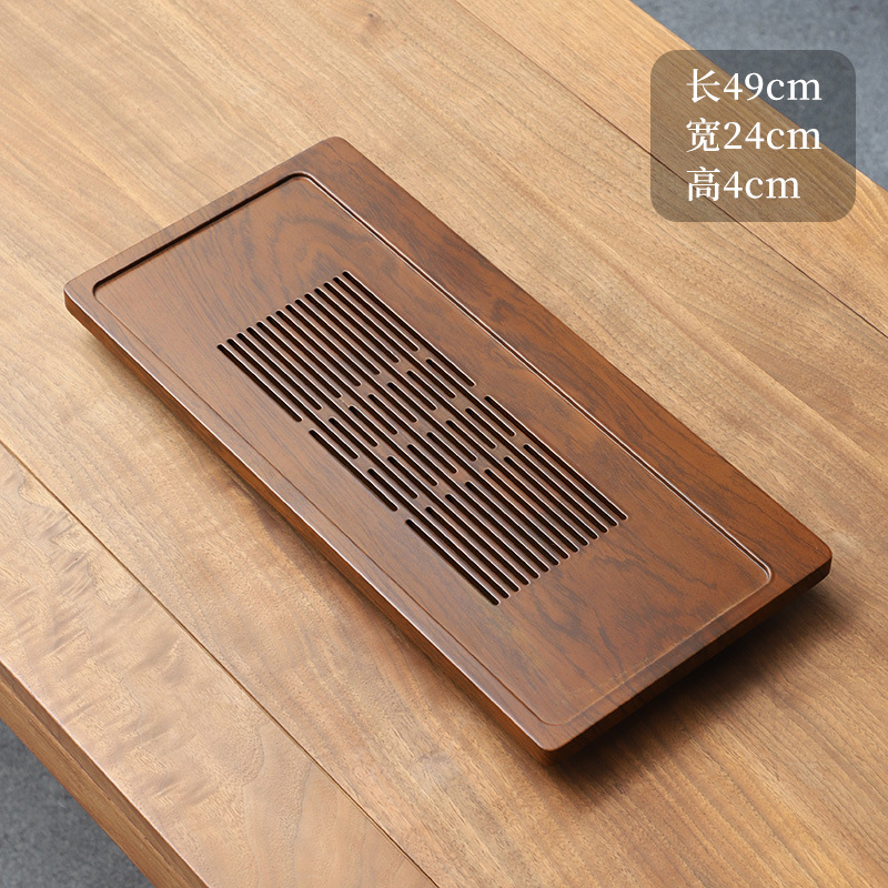 Bamboo Tea Tray - Estilo Simple Nan flor de bambú