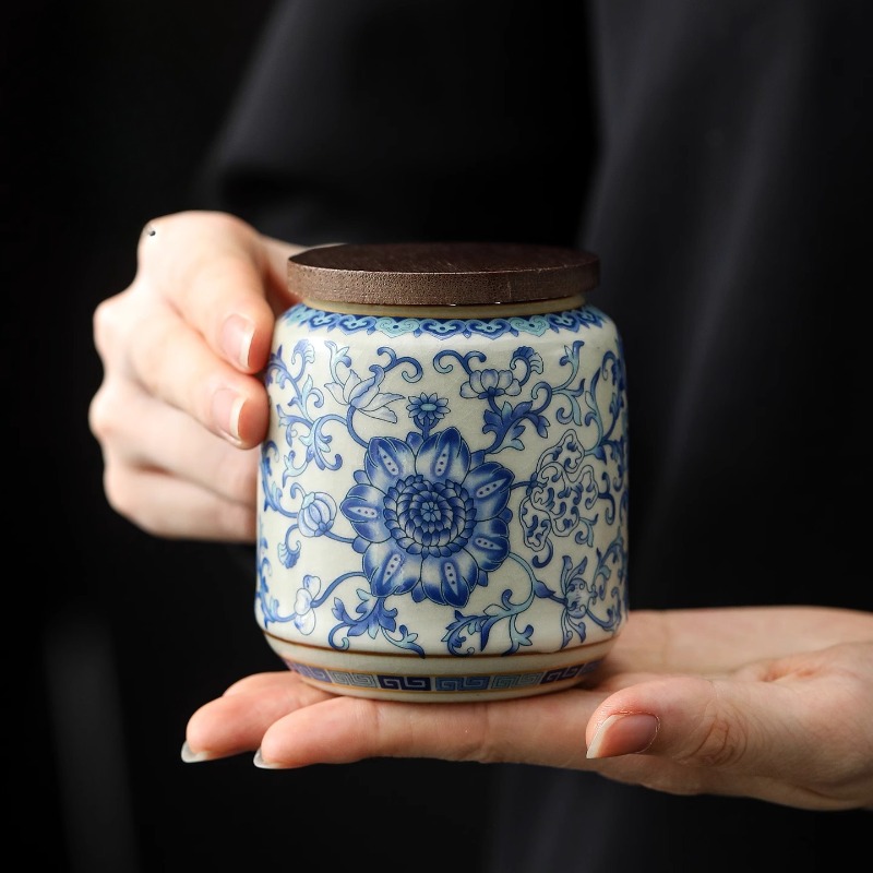 Coffee Tea Tumbler - Bote de té sellado de porcelana