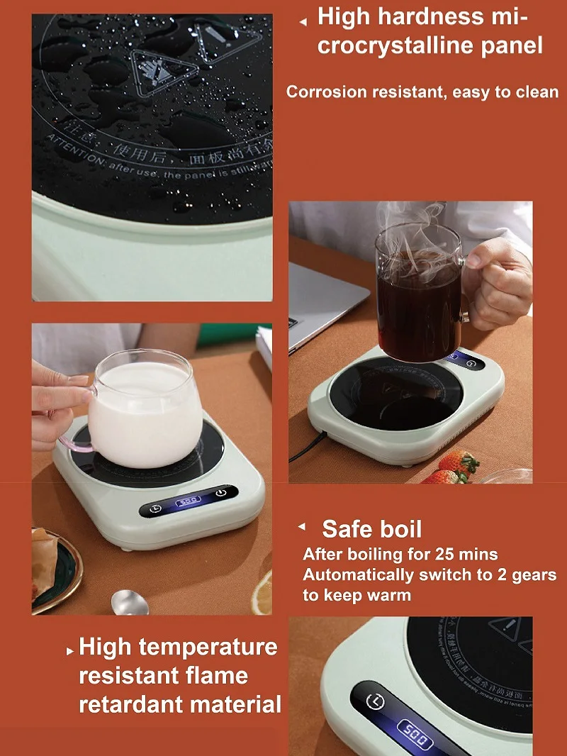 Coffee Tea Water Heater - Calentador de Tazas Eléctrico de 300W