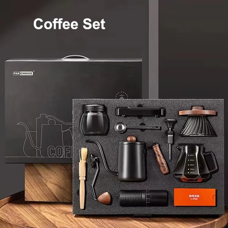 Tea Coffee Pot Set - Juego de café de viaje de