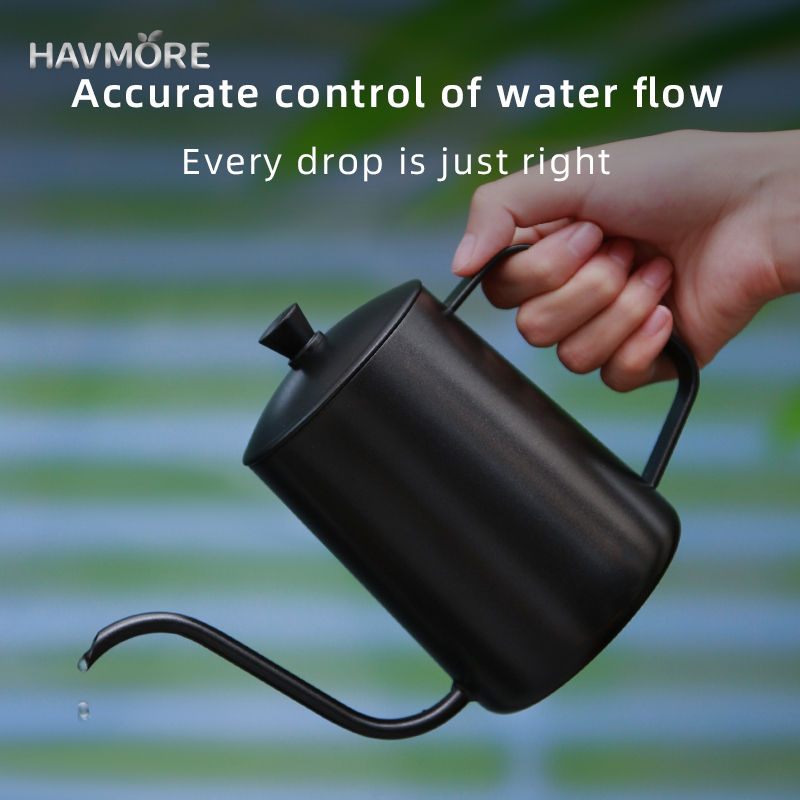 Tea Coffee Utensils - HAVMORE Tetera de acero inoxidable 304,
