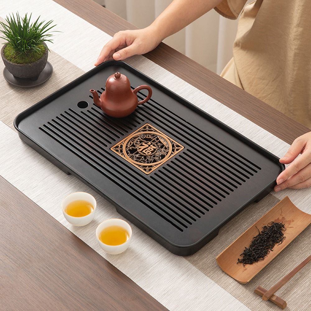 Bamboo Tea Tray - Bandeja de Té de Bambú de