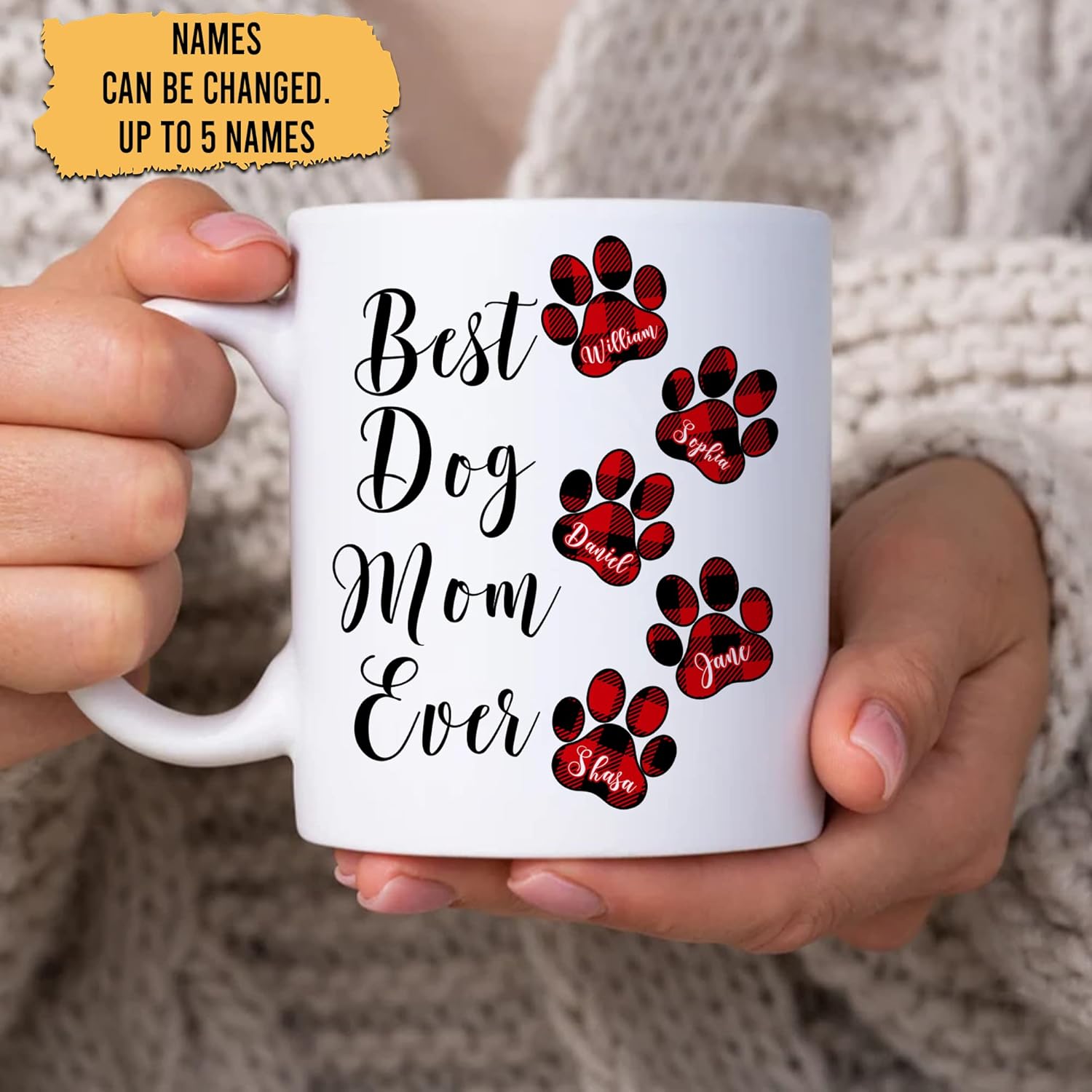Coffee Tea Name - Regalos personalizados para amantes de los