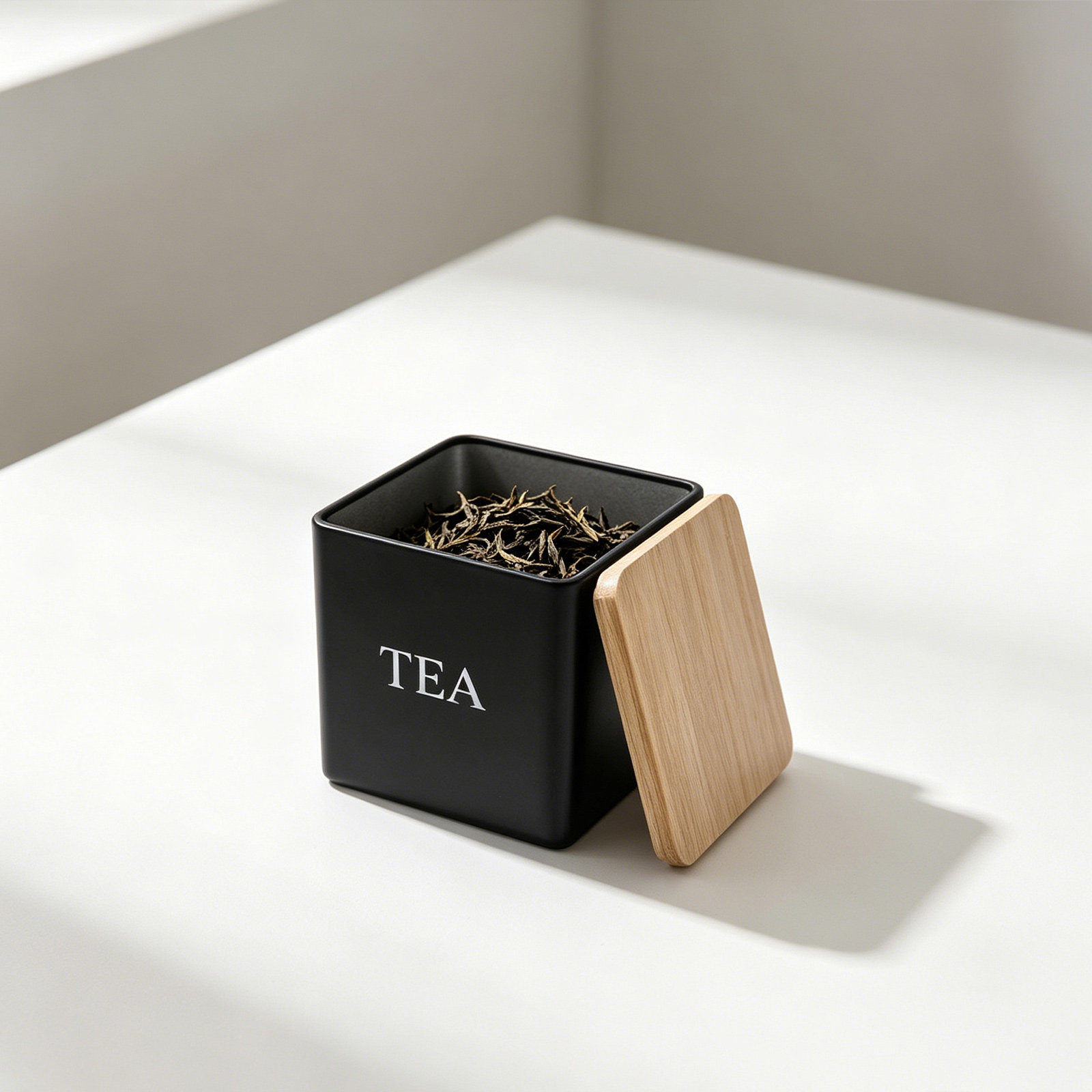 Coffee Tea Sugar Canisters - Juego de 3 Recipientes Metálicos para