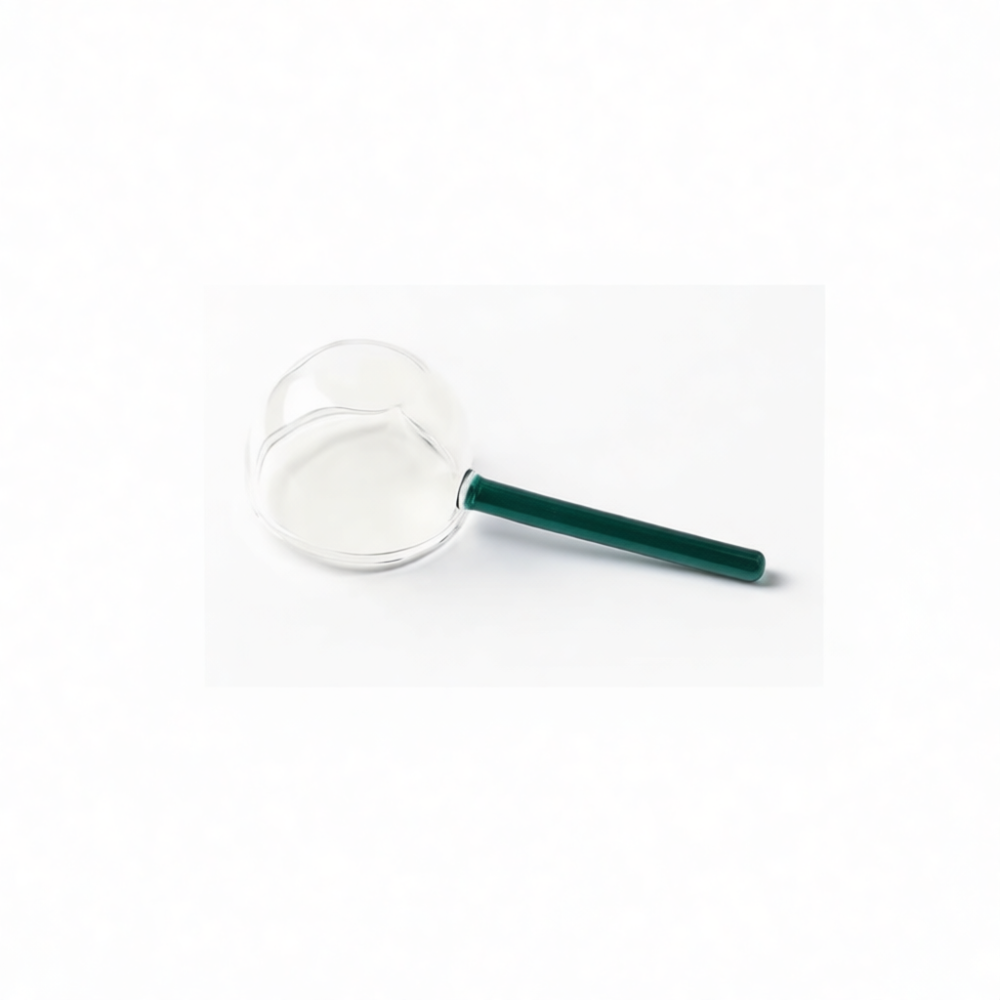 Cuchara de vidrio de mango lar - Tea Coffee Utensils reseña y precio