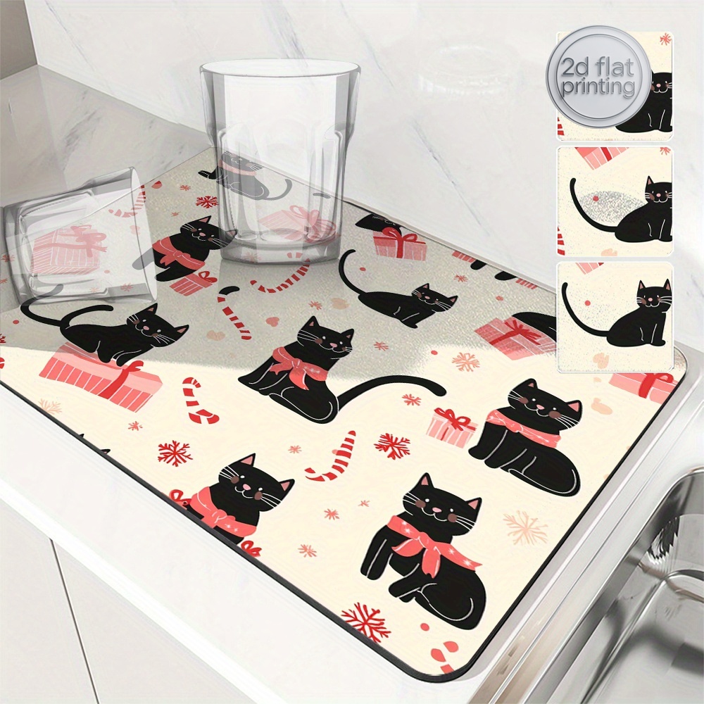 1 pieza Alfombrilla Absorbente - Tea Coffee Utensils reseña y precio