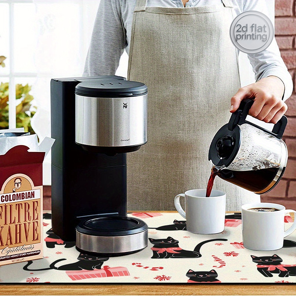 1 pieza Alfombrilla Absorbente - Tea Coffee Utensils reseña y precio