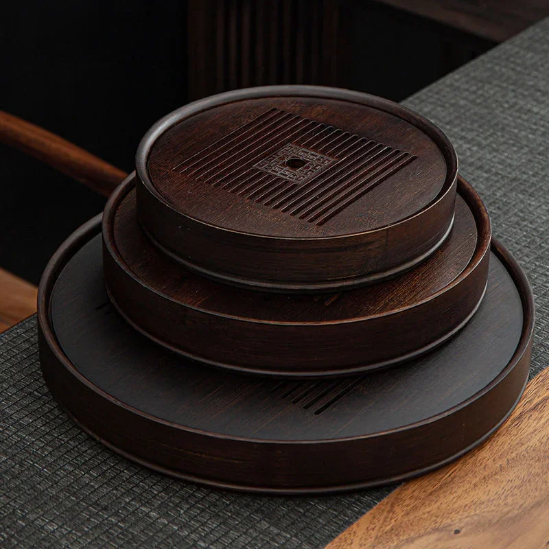 Bandeja de bambú Natural para  - Bamboo Tea Tray reseña y precio