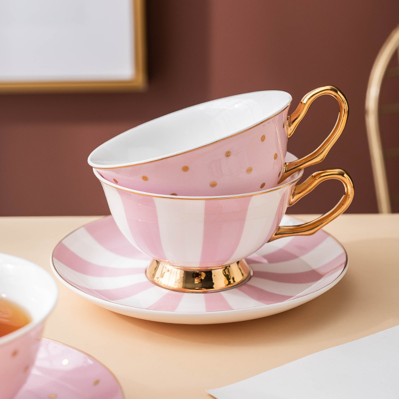Tazas de Café de Cerámica Rosa - Tea Coffee Pot Set reseña y precio