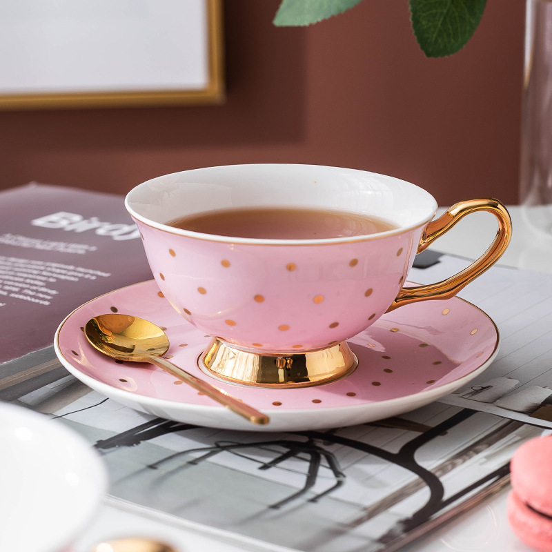 Tazas de Café de Cerámica Rosa - Tea Coffee Pot Set reseña y precio