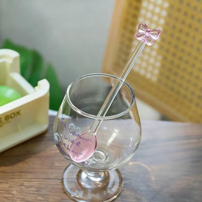 Cuchara de café de vidrio con  - Tea Coffee Utensils reseña y precio