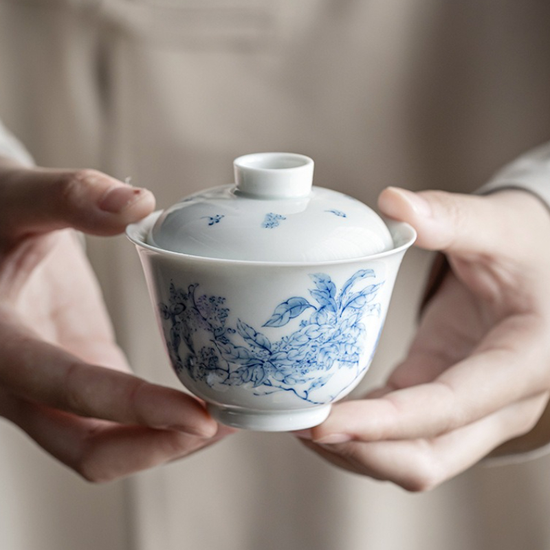 Gaiwan de porcelana blanca y a - Gongfu Tea Set reseña y precio