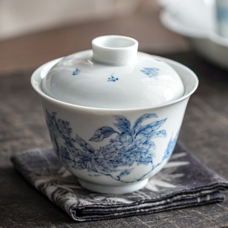 Gaiwan de porcelana blanca y a - Gongfu Tea Set reseña y precio
