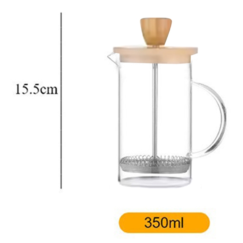 Cafetera Francesa con Filtro,  - French Press Glass reseña y precio