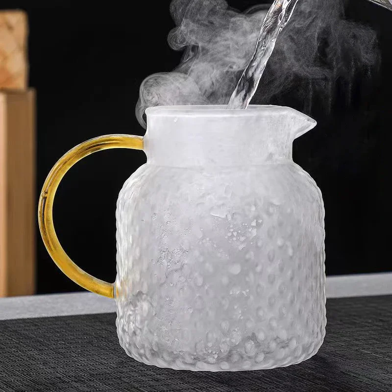 Tetera de vidrio resistente al - Coffee Tea Water Heater reseña y precio
