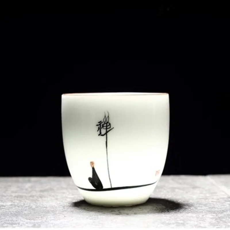 Taza de Té de Cerámica Pintada - Tea Coffee Utensils reseña y precio