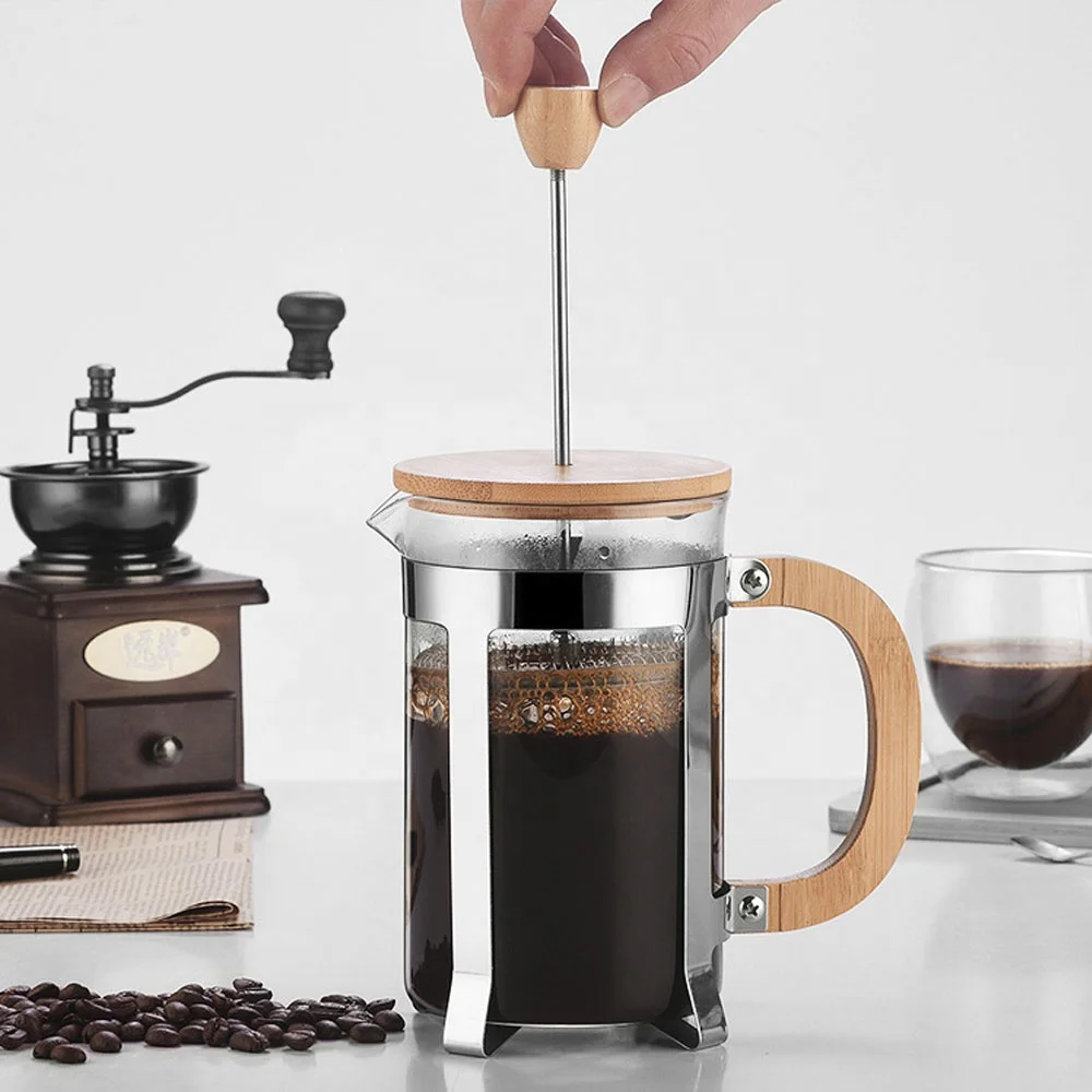 Cafetera/Tetera Francesa de Ac - French Press Glass reseña y precio