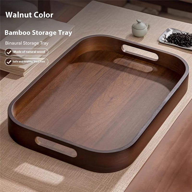 AC76-Plato de Almacenamiento p - Bamboo Tea Tray reseña y precio