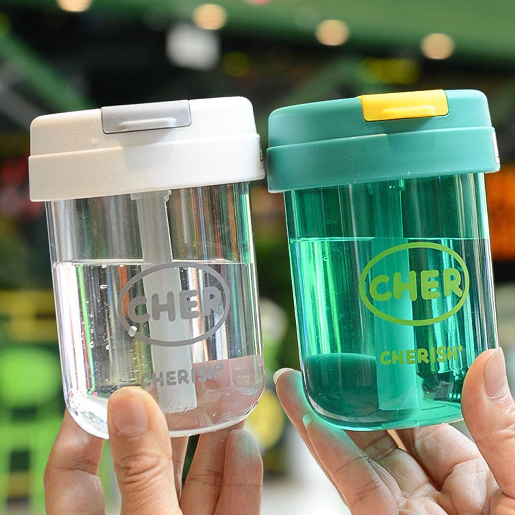 Mini botella de agua con pajit - Coffee Tea Flask reseña y precio