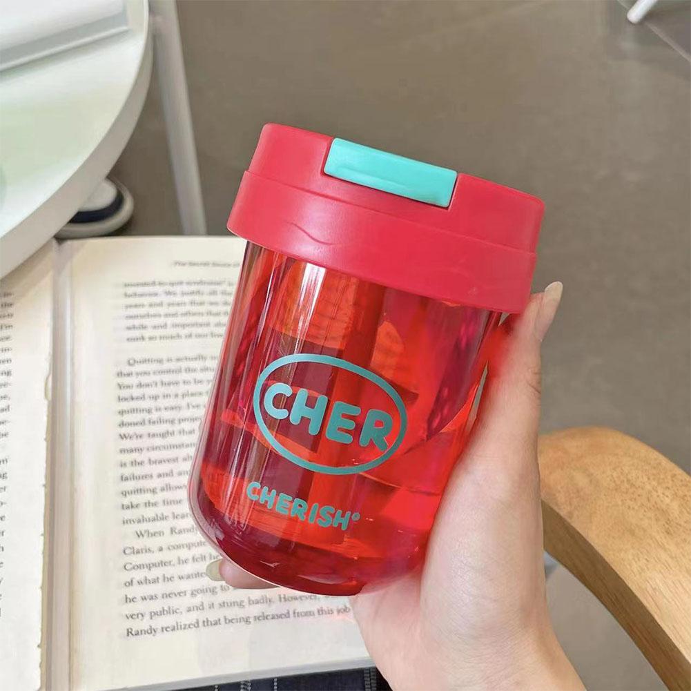 Mini botella de agua con pajit - Coffee Tea Flask reseña y precio
