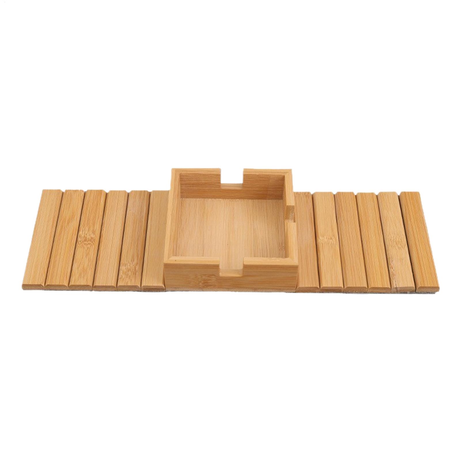 Portavasos para Sofá, Bandeja  - Bamboo Tea Tray reseña y precio