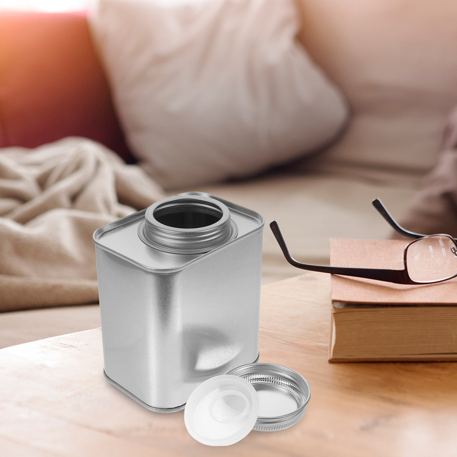 4 piezas de recipientes de hoj - Coffee Tea Sugar Canisters reseña y precio