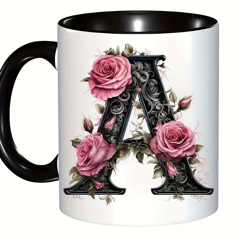 1 taza de café con estampado d - Best Tea Coffee reseña y precio