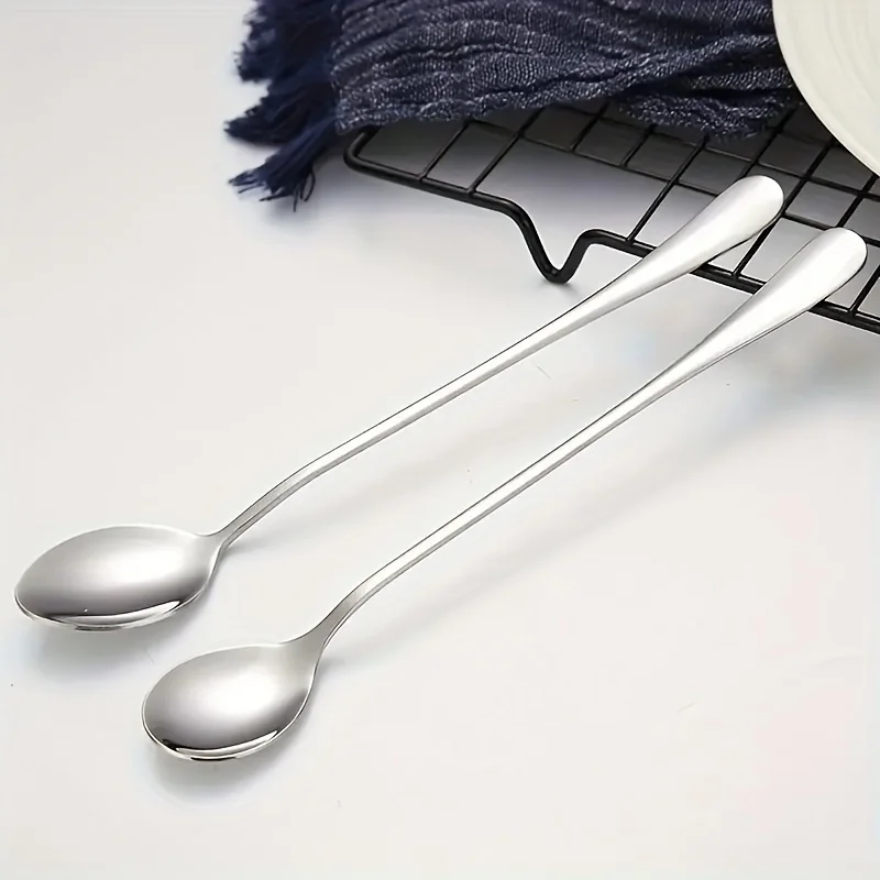 Juego de cucharas de mango lar - Tea Coffee Utensils reseña y precio