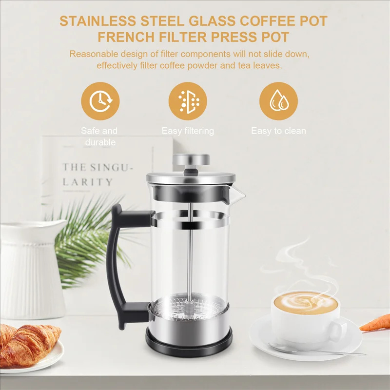 Cafetera Francesa con Filtro,  - French Press Glass reseña y precio