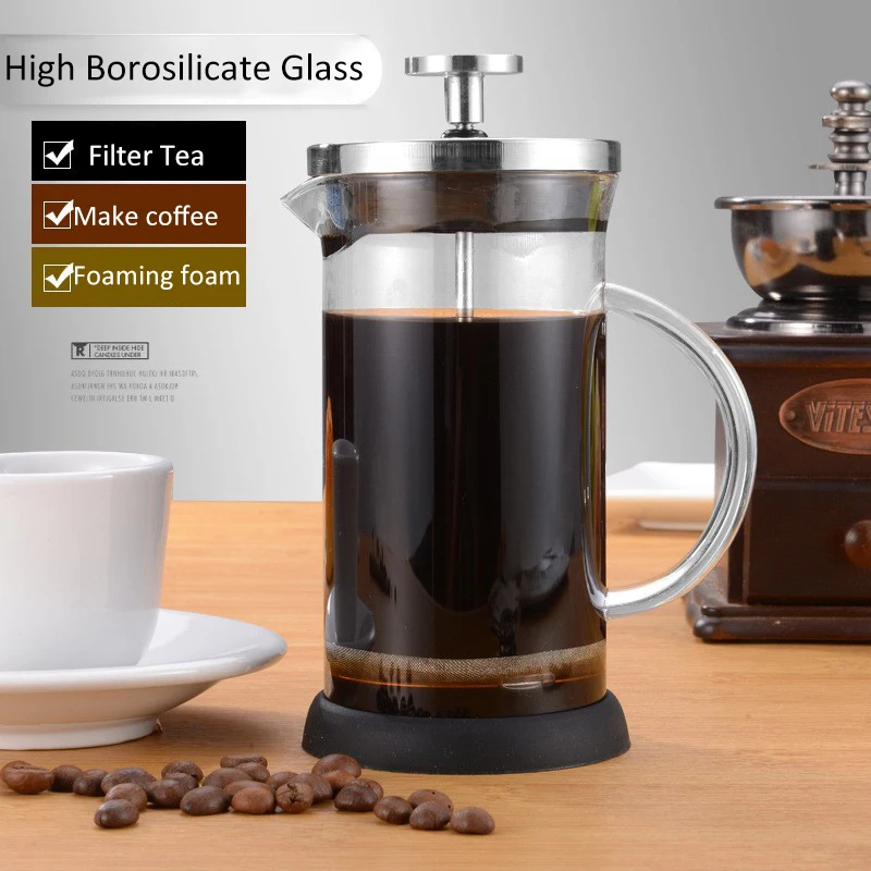 Cafetera de prensa francesa de - French Press Glass reseña y precio