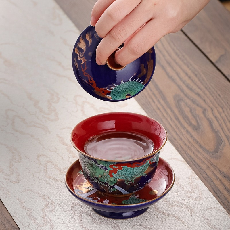 Juego de Gaiwan de cerámica Re - Gongfu Tea Set reseña y precio