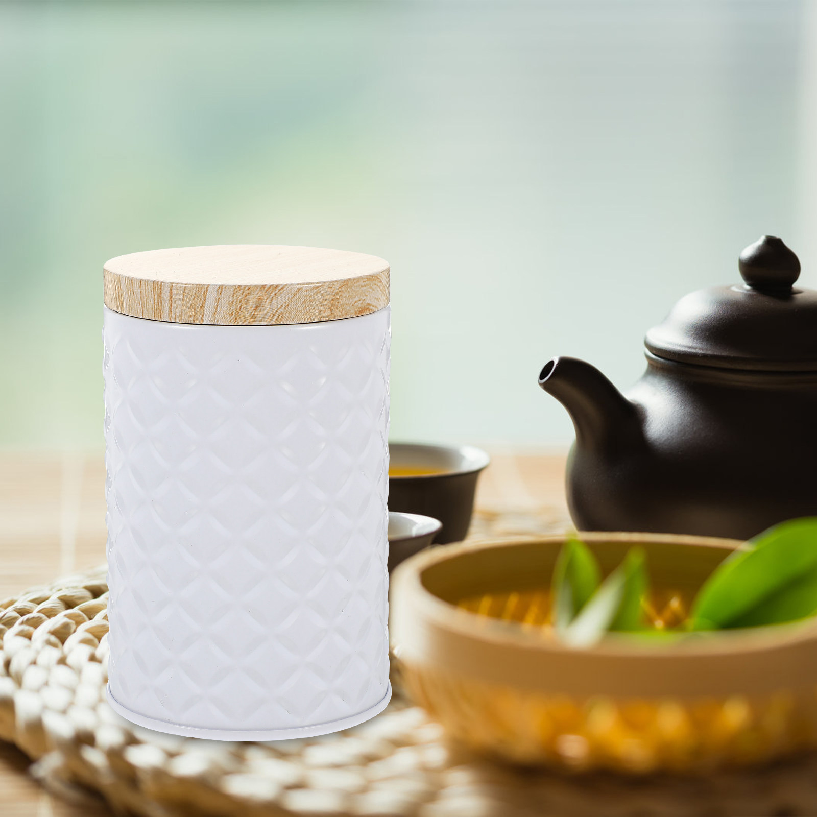 2 Recipientes de Almacenamient - Coffee Tea Sugar Canisters reseña y precio