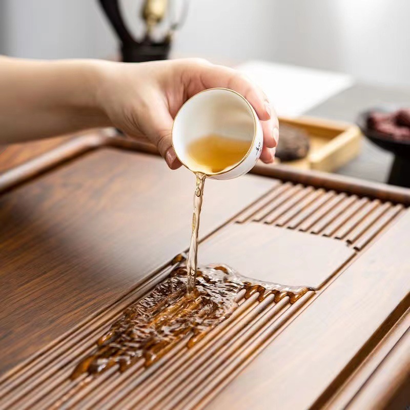 Bandeja de té grande de alta c - Bamboo Tea Tray reseña y precio
