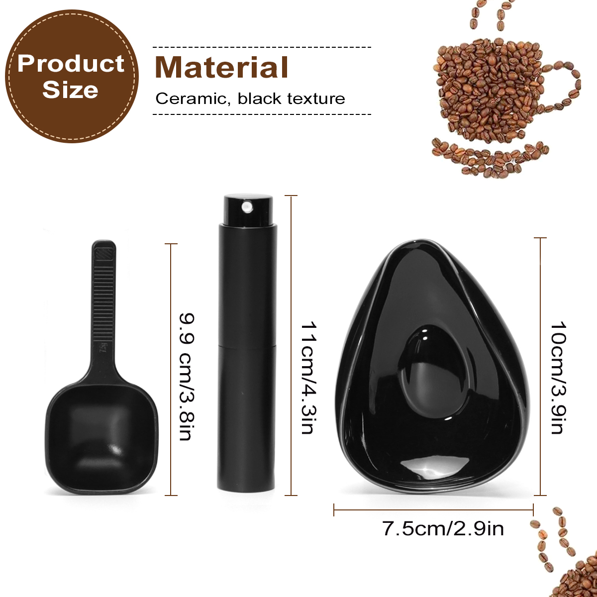 Leeseph Juego de cucharas y ta - Tea Coffee Pot Set reseña y precio