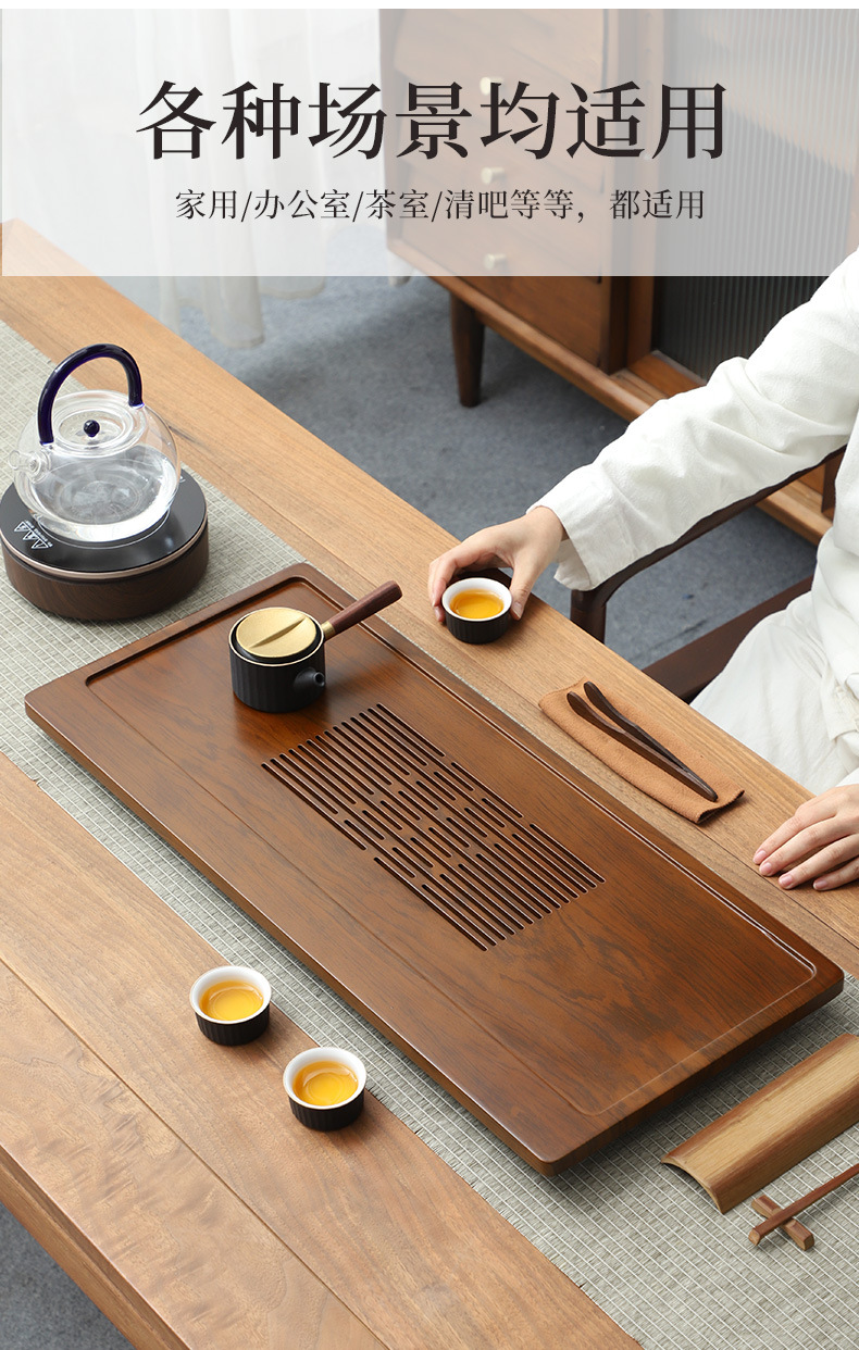 Estilo Simple Nan flor de bamb - Bamboo Tea Tray reseña y precio
