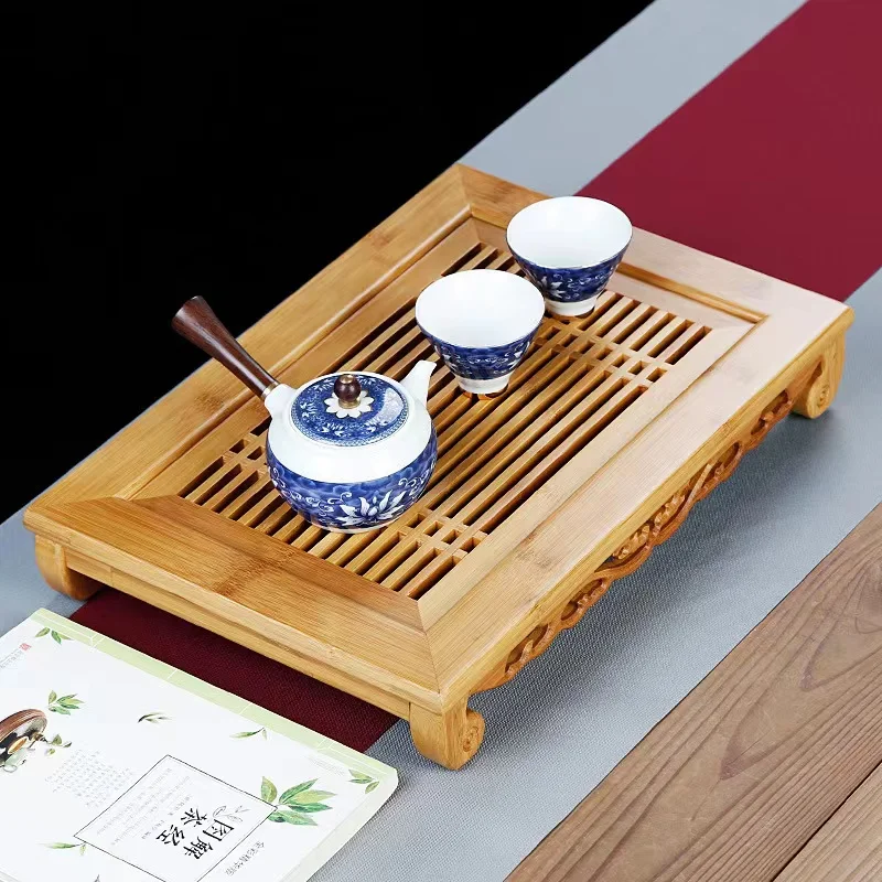 Bandeja de té de bambú Natural - Bamboo Tea Tray reseña y precio