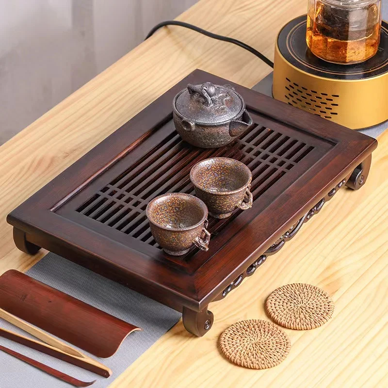 Bandeja de té de bambú Natural - Bamboo Tea Tray reseña y precio