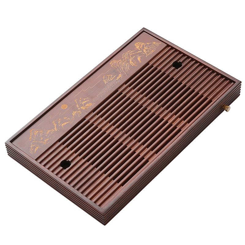 Bandeja de té de bambú Simple  - Bamboo Tea Tray reseña y precio