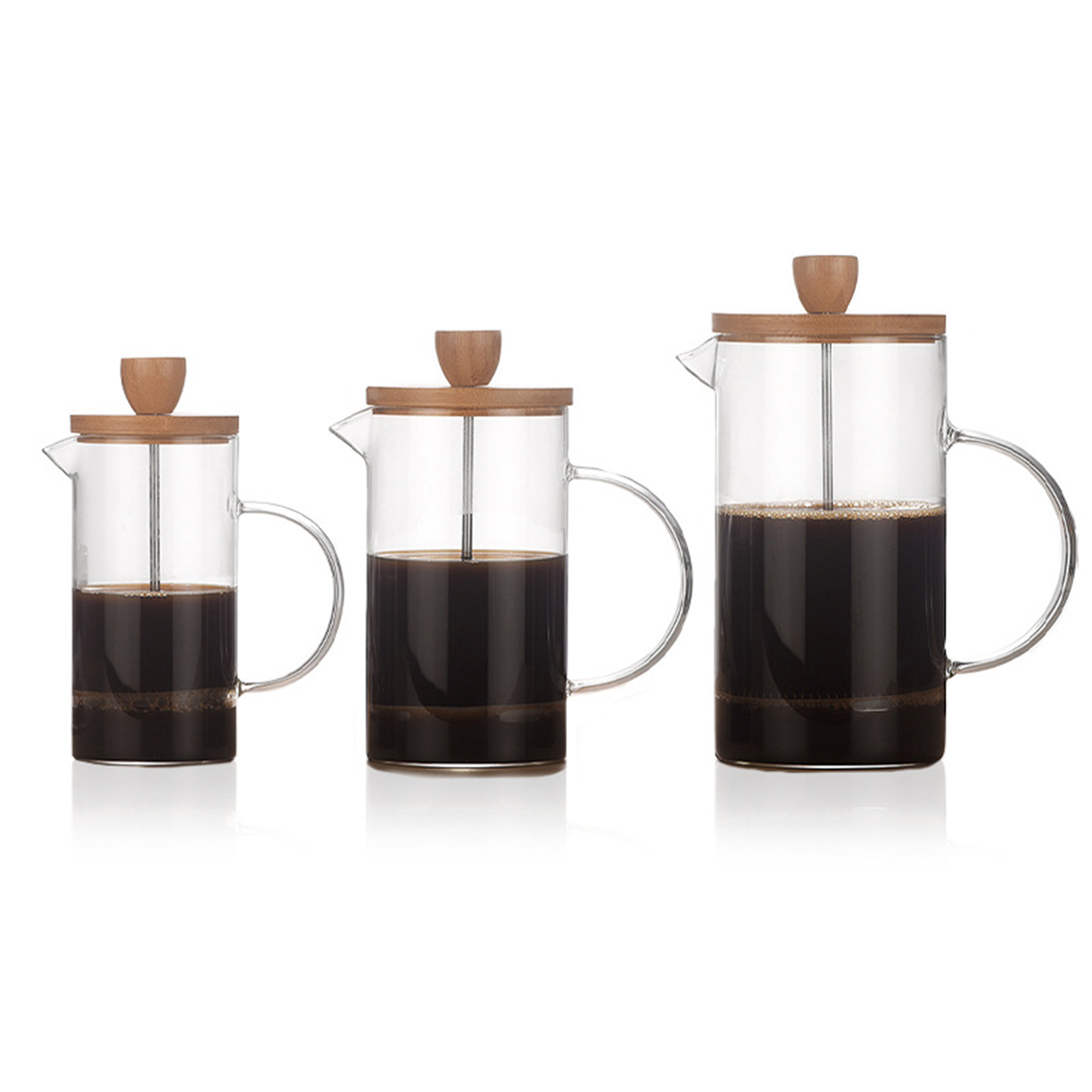 Olla de prensa de filtro franc - French Press Glass reseña y precio