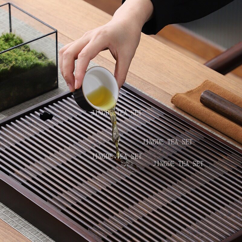 Bandeja de té de bambú para al - Bamboo Tea Tray reseña y precio