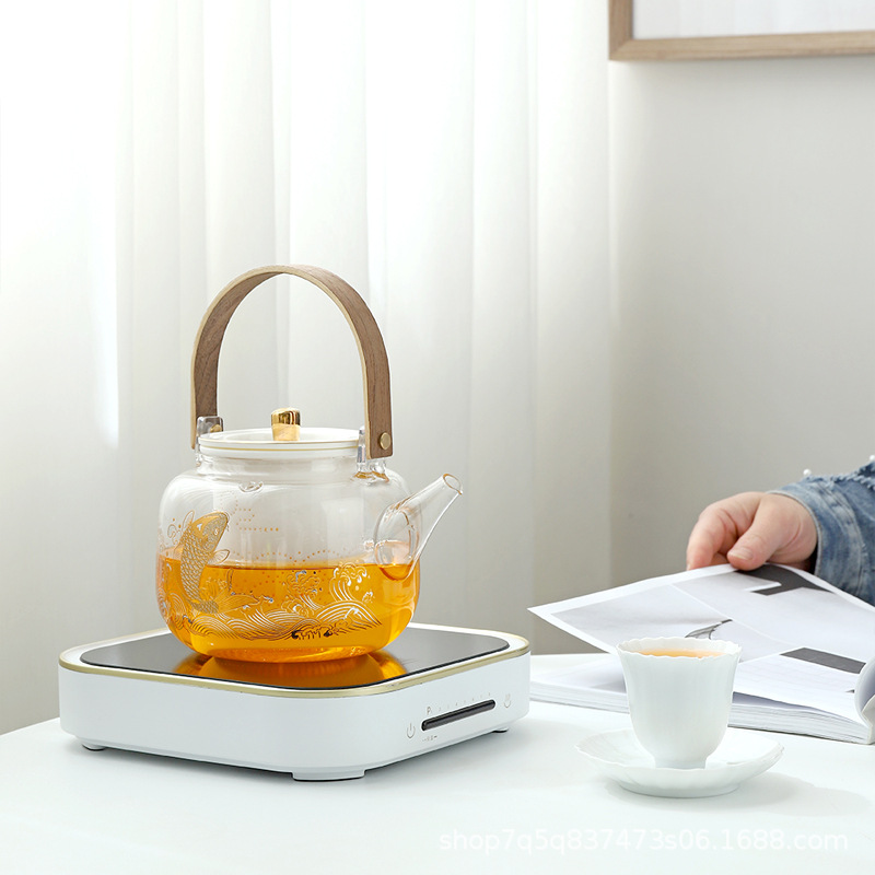 Estufa de cerámica eléctrica p - Coffee Tea Water Heater reseña y precio