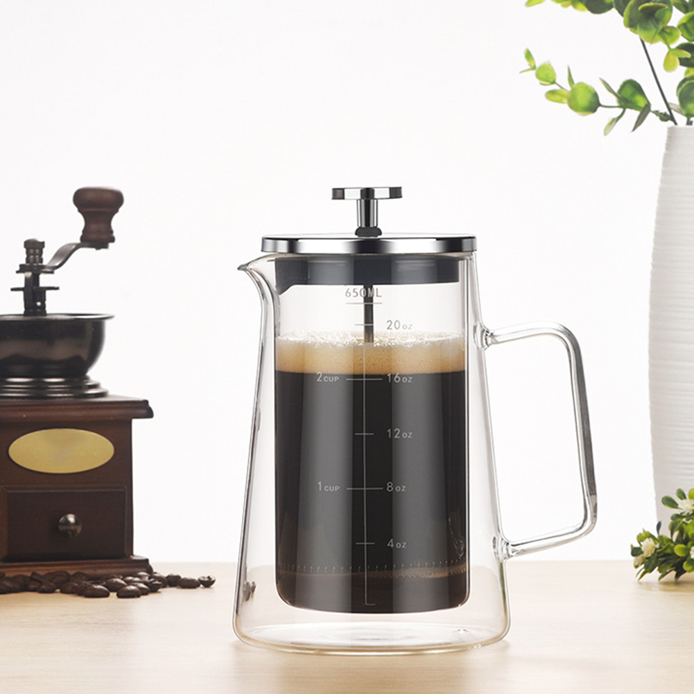 Olla de prensa francesa de dob - French Press Glass reseña y precio